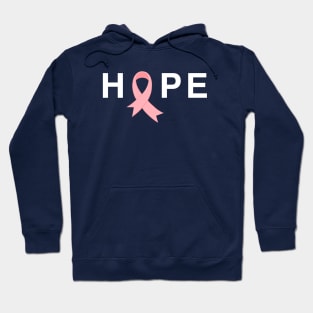 Hope Pink Ribbon Breast Cancer Awareness Hoodie